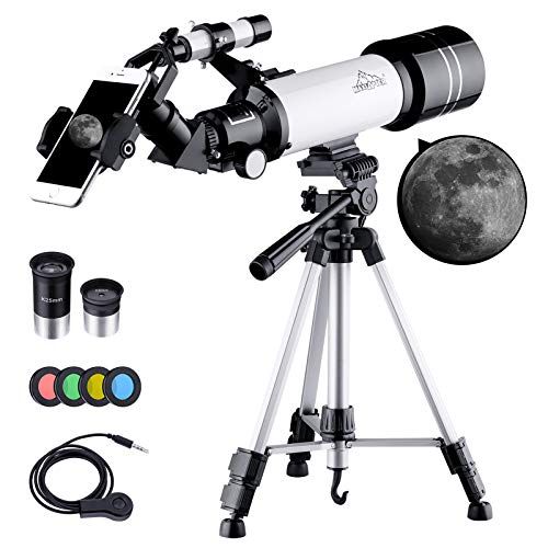 MAXLAPTER Telescope For Kids And Beginners 70mm Refractor Te