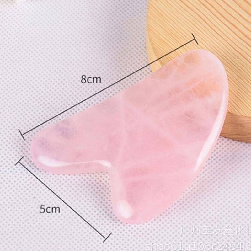 Tool Face Massager Massage Acupuncture SPA Mushroom Rose Sha Therapy Facial Scraper Foot Board Gua Jade Back Natural Quartz