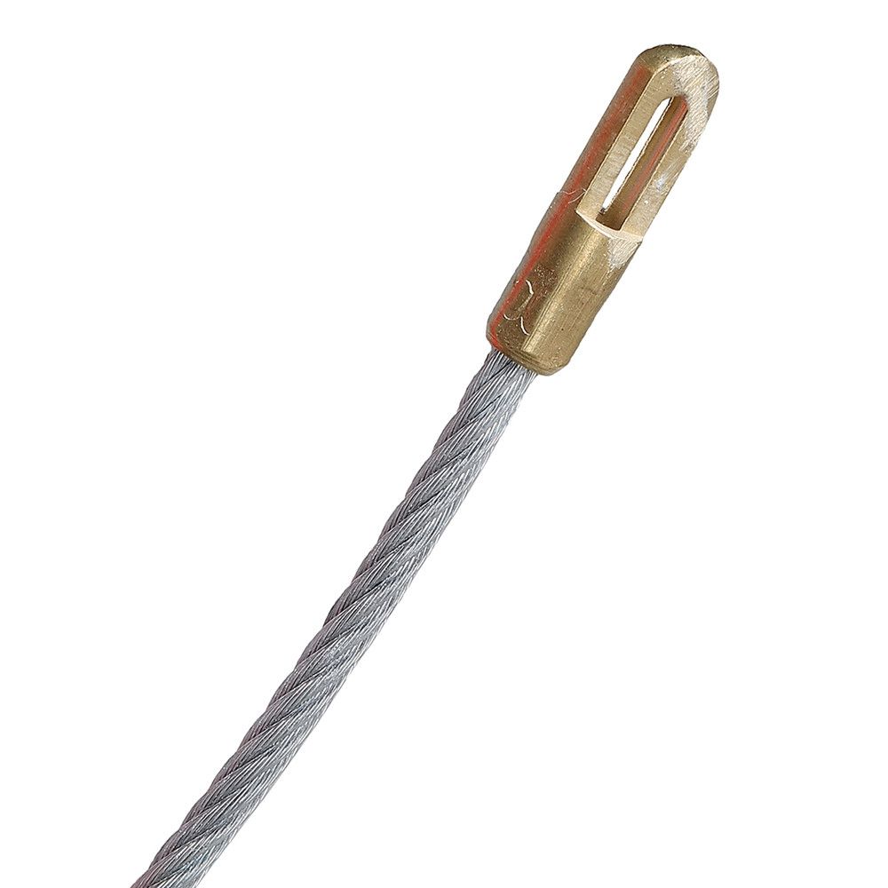 30M 4mm Fiberglass Fish Tape Reel Puller Glass Fiber Nylon Conduit Ducting Rodder Pulling Wire Cable Fishing Tool Red