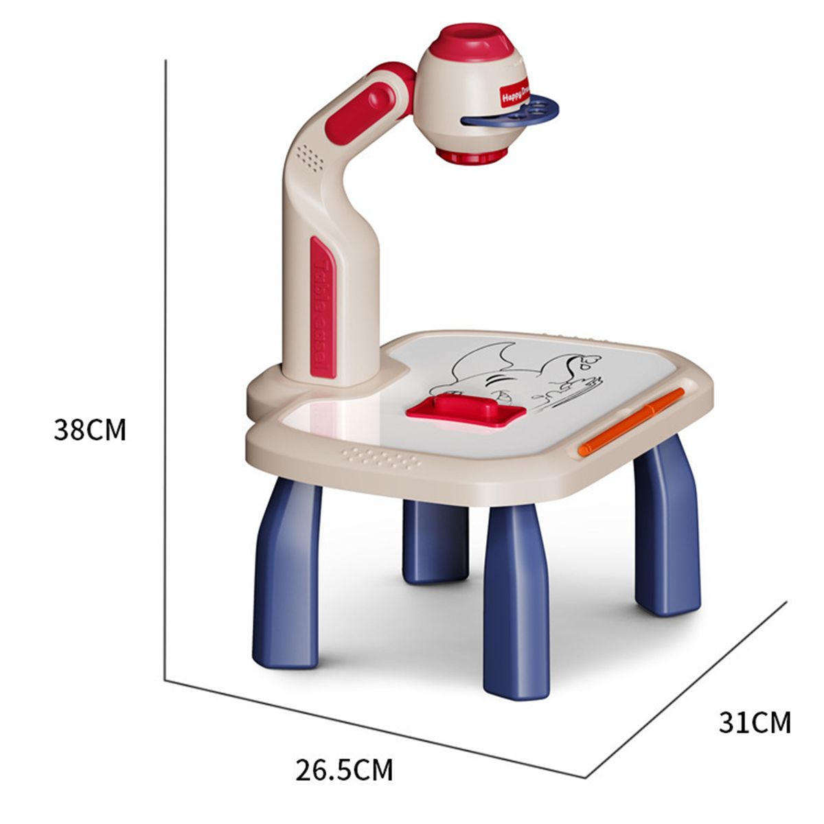 Painting Drawing Table Multifunctional Draw Projector Toy