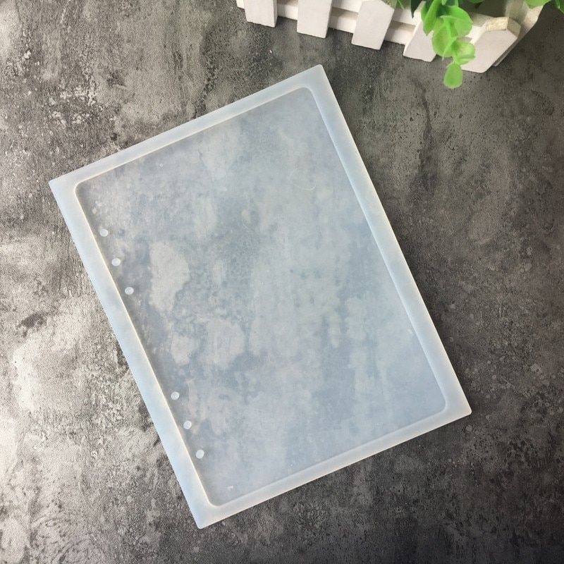 1PC A7 A6 A5 Notebook Shape Silicone Mold DIY Resin Book