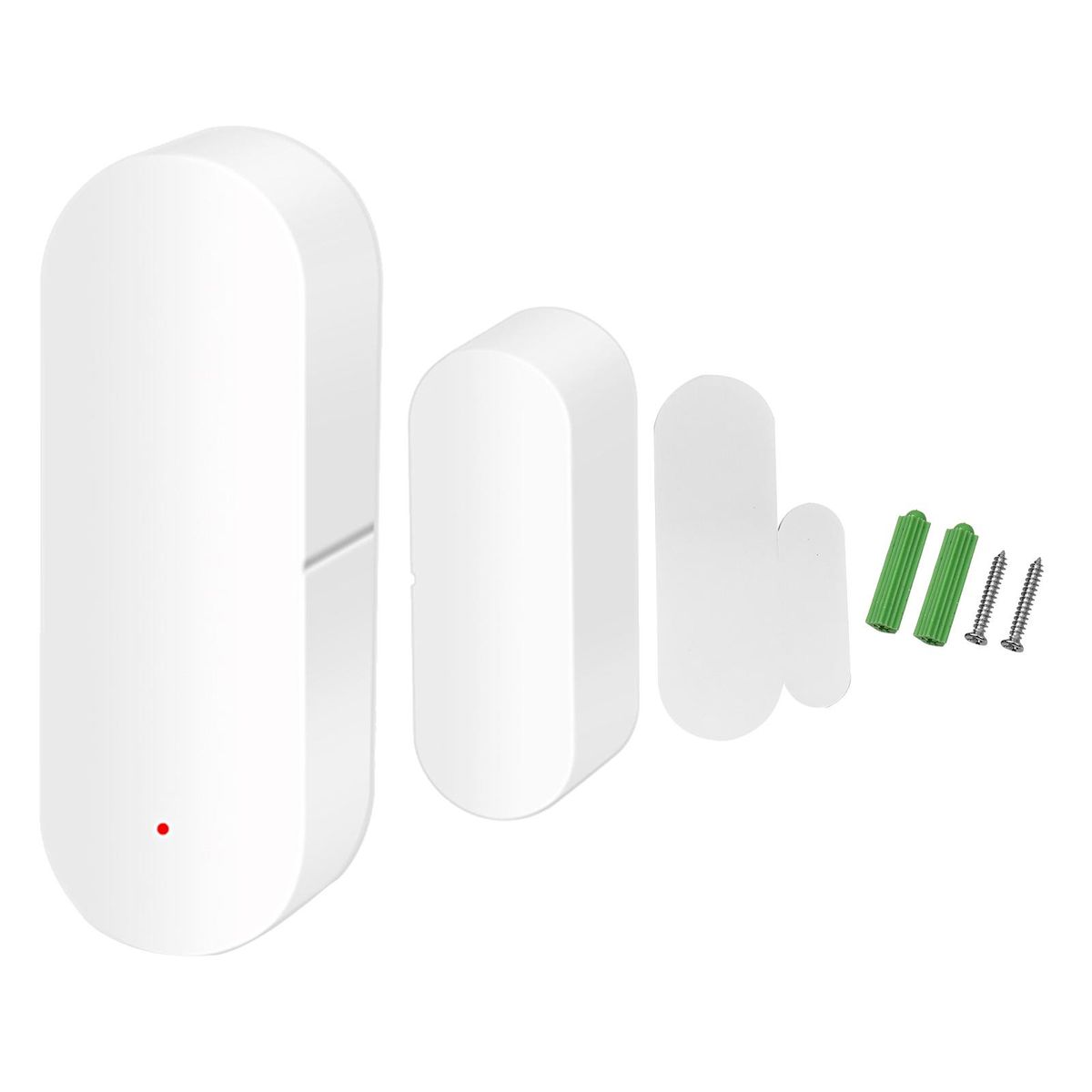 ZigBee Smart Door Window Sensor Alarm Magnetic Home Security System Door Open Alert APP Remote Control for Garage Apartment Dorm Shop Office