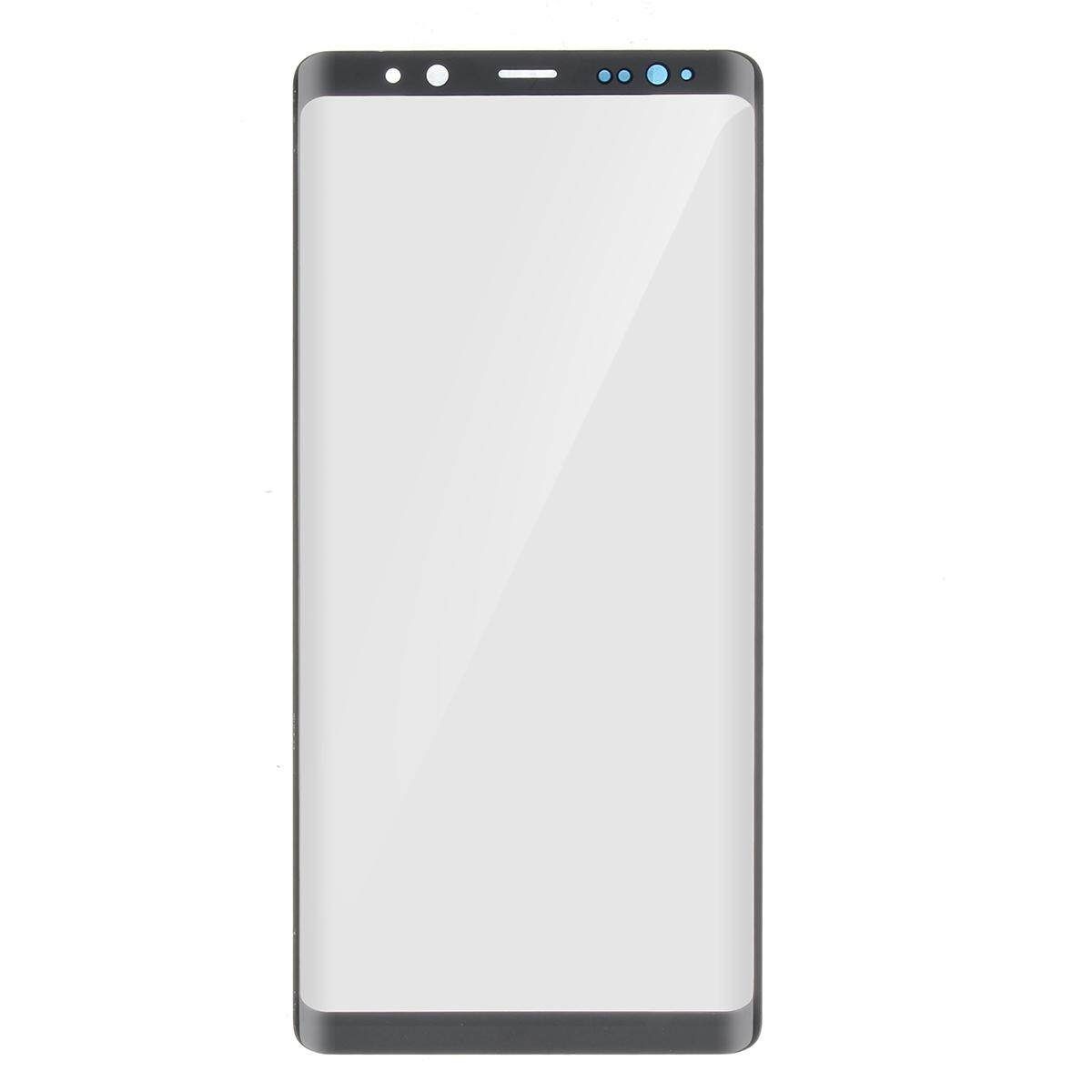 Black Outer Front Glass Lens Screen Replacement For Samsung Galaxy Note 8 N950