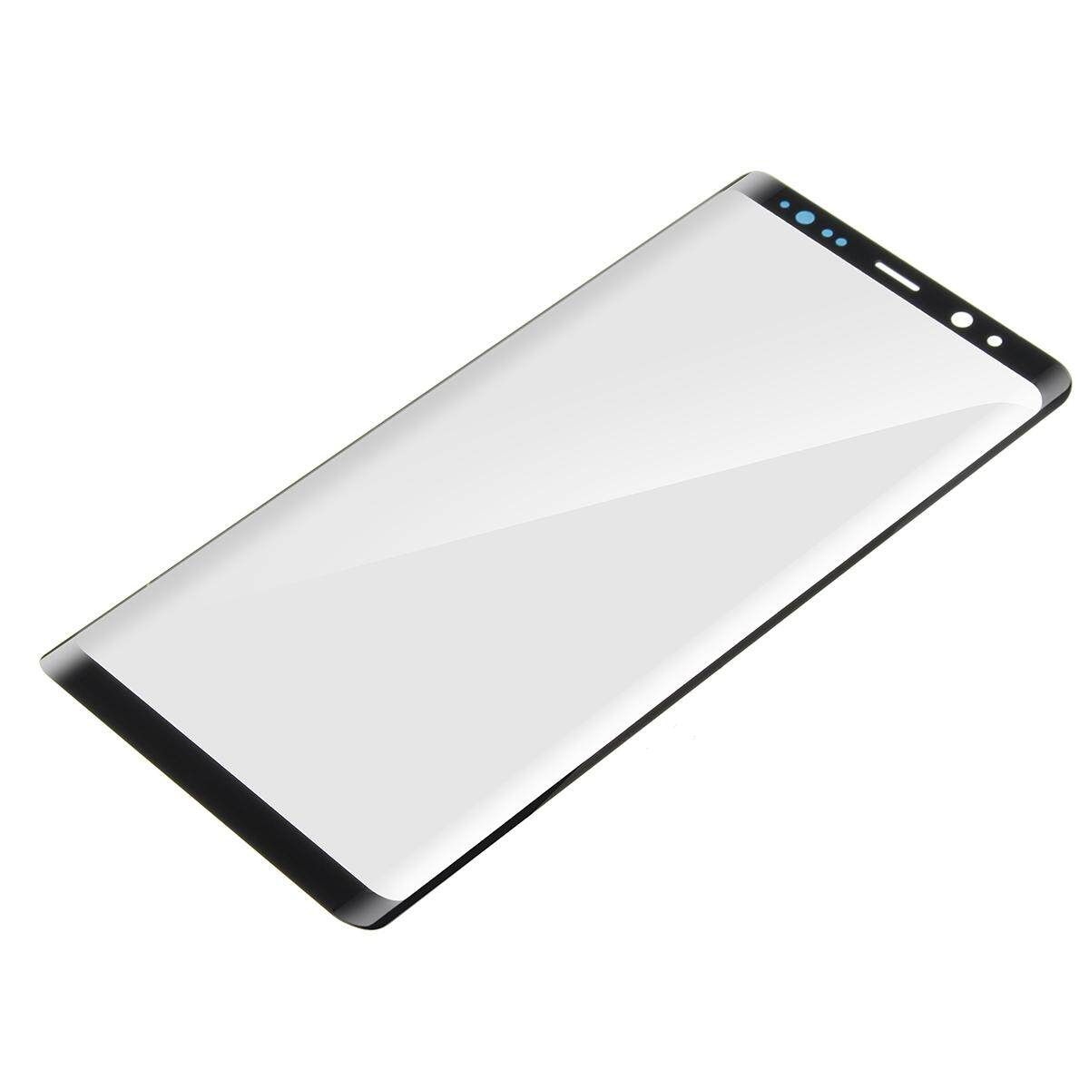 Black Outer Front Glass Lens Screen Replacement For Samsung Galaxy Note 8 N950