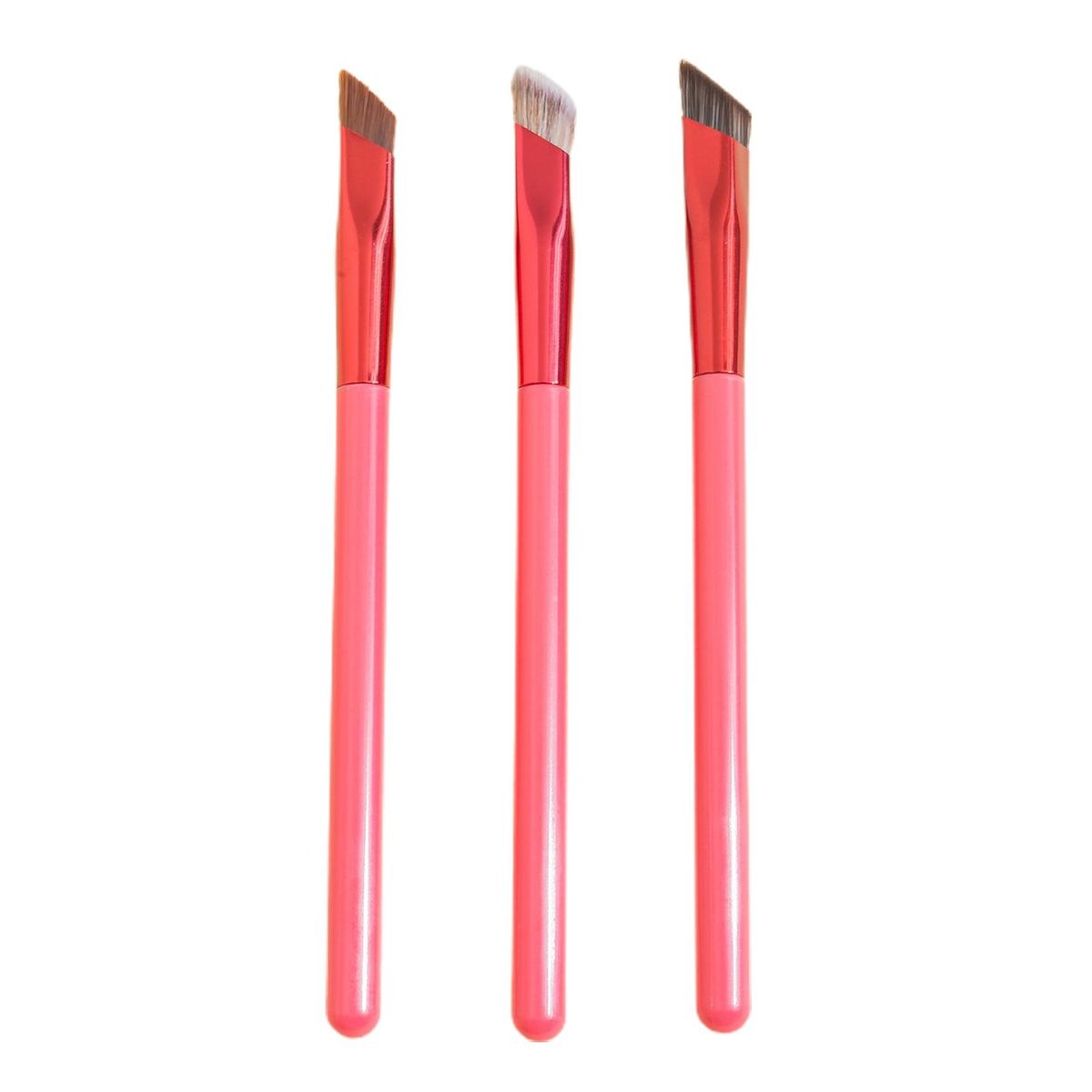 3Pcs Brow Brushes Square Design Makeup Brushes