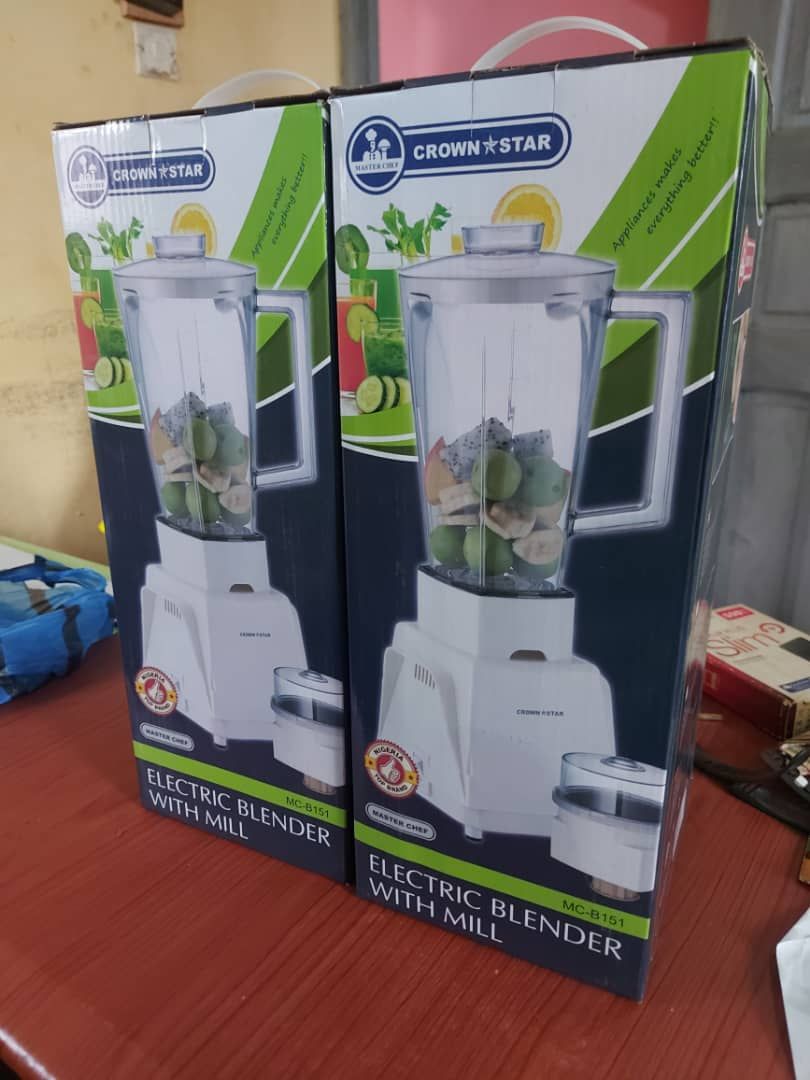 Electric Blender With Mill