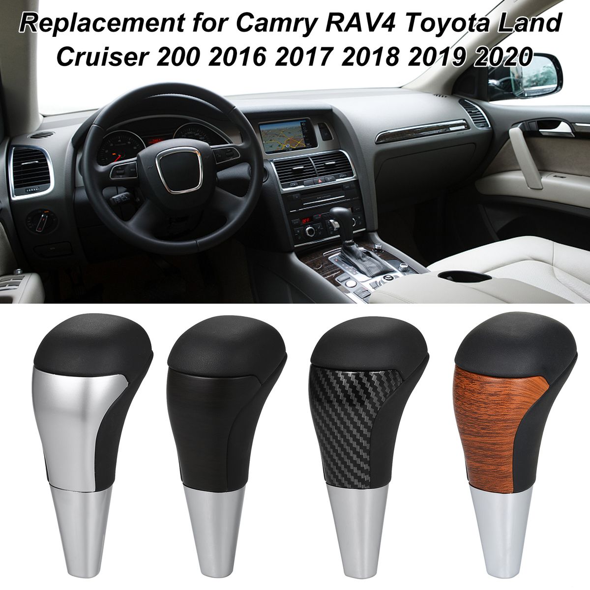 Automatic Shift Knob, Car Gear Shift Knot Replacement For