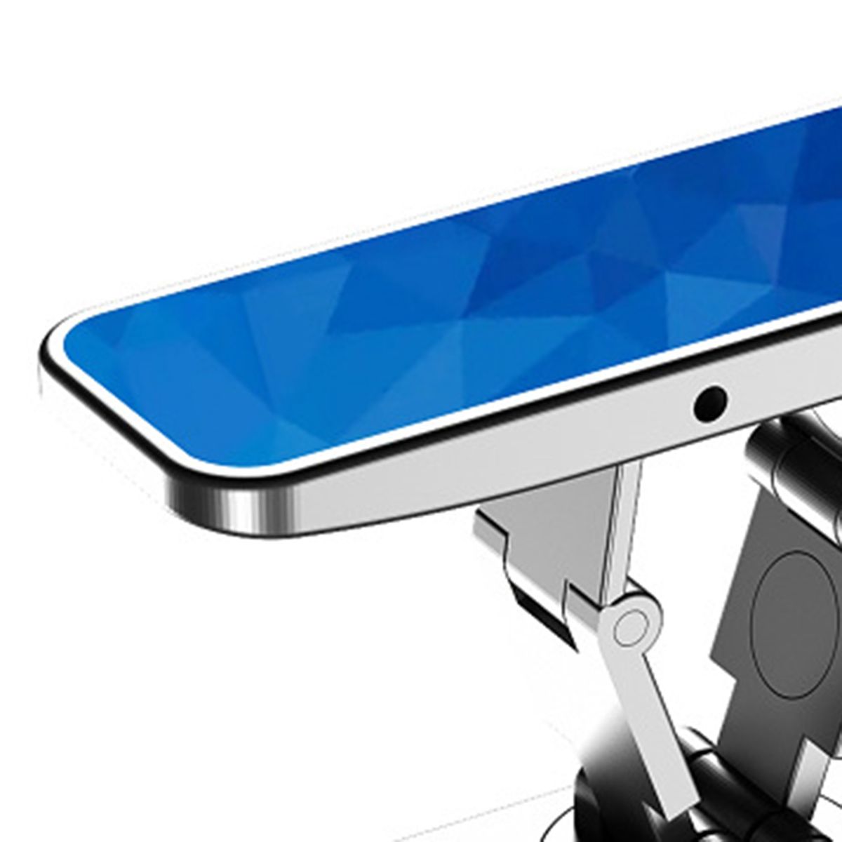 Mobile Phone Mount   Universal Smartphone Silver