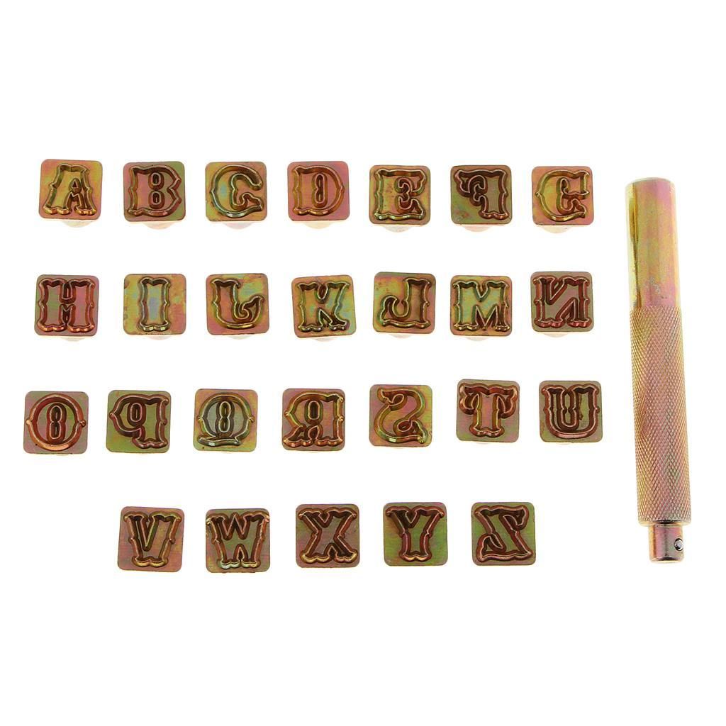 1 Piece Durable Alphabet Stamp Tools Set For DIY Handmade Art Working