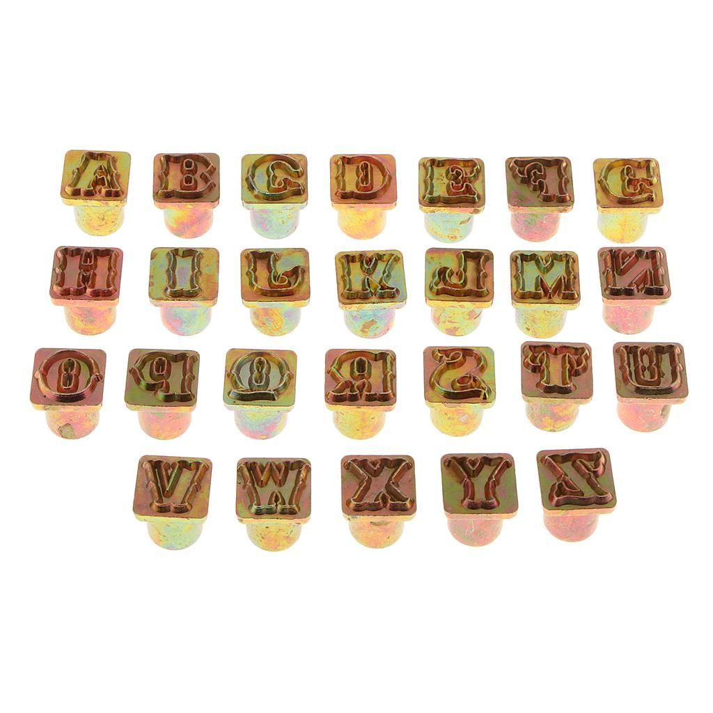1 Piece Durable Alphabet Stamp Tools Set For DIY Handmade Art Working
