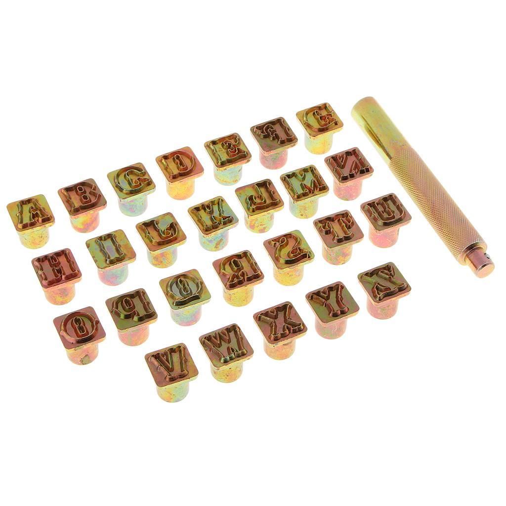 1 Piece Durable Alphabet Stamp Tools Set For DIY Handmade Art Working