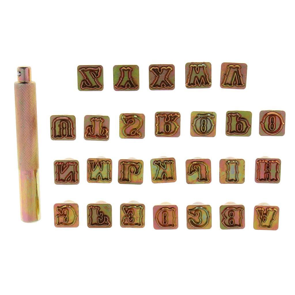 1 Piece Durable Alphabet Stamp Tools Set For DIY Handmade Art Working
