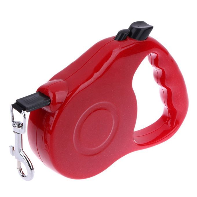 Automati  Retra Table Dog Leash Rope Pet Tra Tor Dog  Hain Hyena Rope-Red-5M