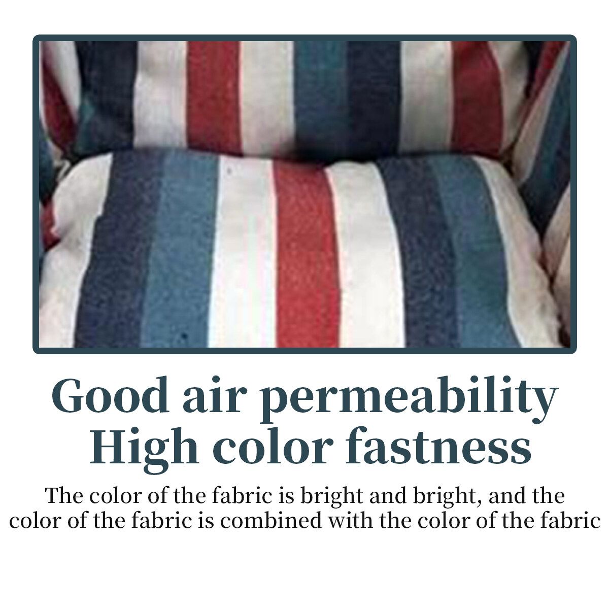 Single And Double Bassinet Chair With Blue And White Stripes And Two Pillows Blue Blue