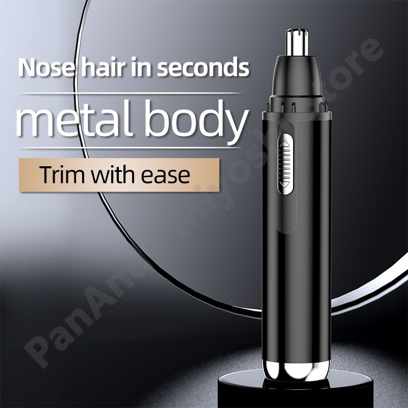 【High Quality】Electric Charge Nose Hair Shavers Washable