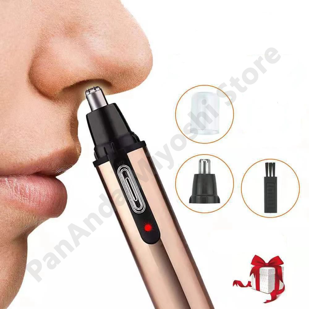 【High Quality】Electric Charge Nose Hair Shavers Washable