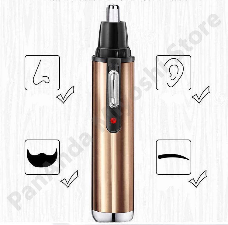 【High Quality】Electric Charge Nose Hair Shavers Washable