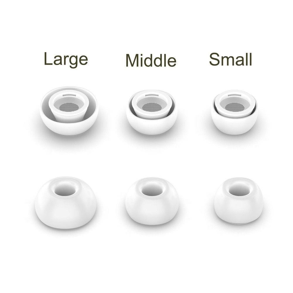 4 Sets In-ear Headset Silicone Ear Caps For AirPods Pro