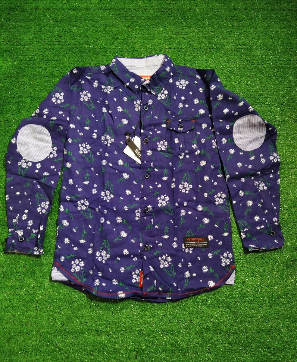 Boy's Stylish Long-sleeved Printed Shirt( Sizes Runs Small Order 2 Or 3 Sizes Bigger)