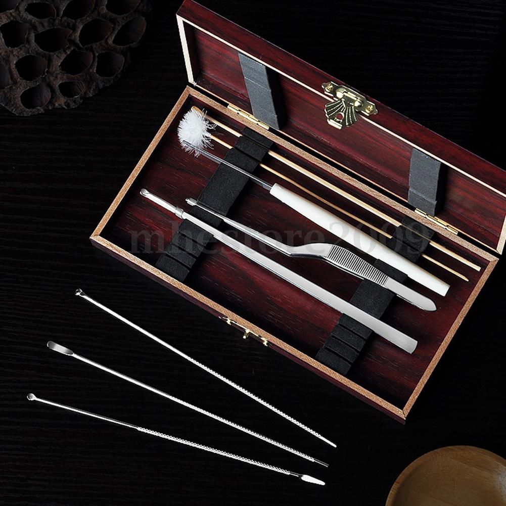 BellyLady 8pcs Ear Pick Cleaning Set Ear Wax Remover Cleaner Curette Kit Health Care Tool