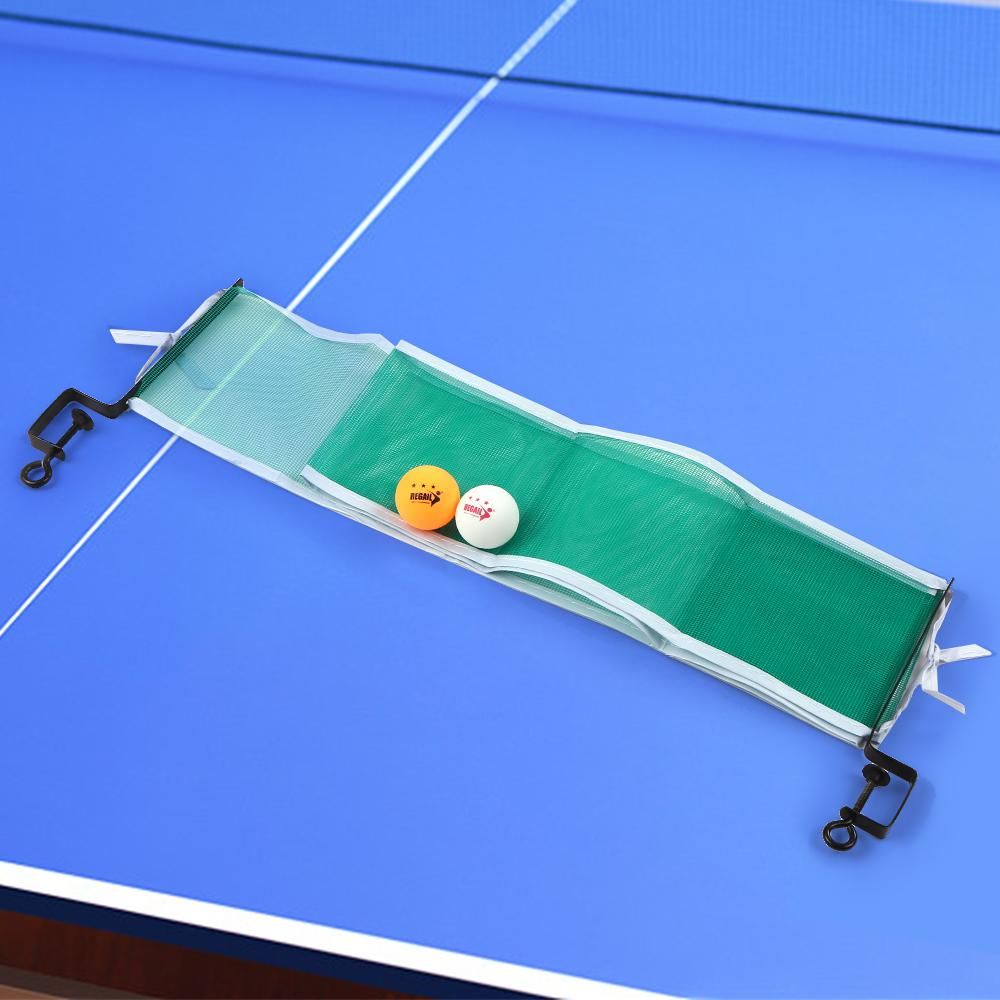 Table Tennis Set Table Tennis Net with 2 Ping Pong Balls and Posts