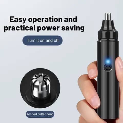 Electric Shaving Nose Ear Trimmer Safe  Rechargeable