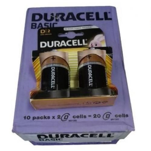 LR20 D 1.5v Alkaline Battery, 1 Pack/10 Cards
