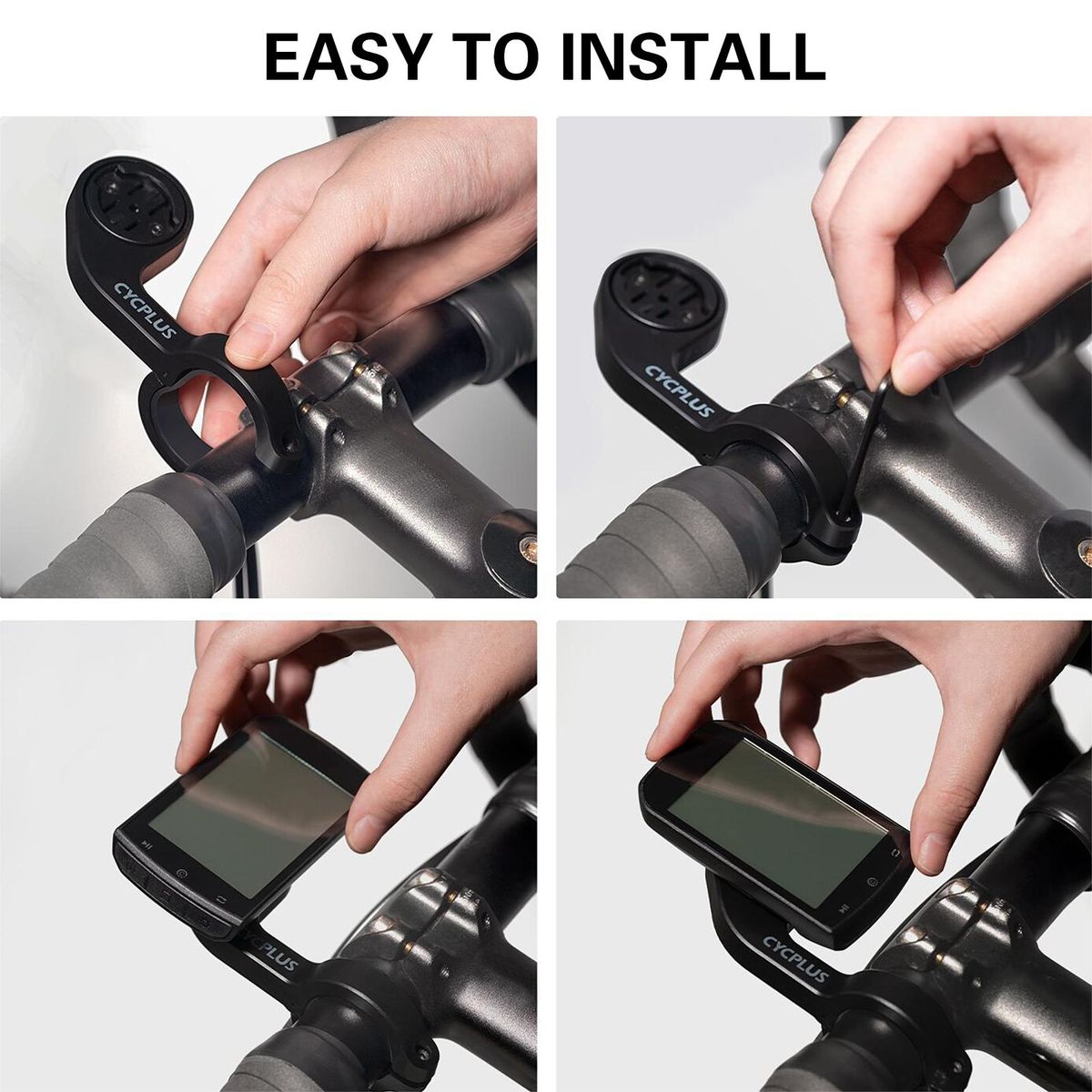 Bike Computer Mount Holder Replacement For Garmin 25/200/500/510/520/800/810 Cycplus M1