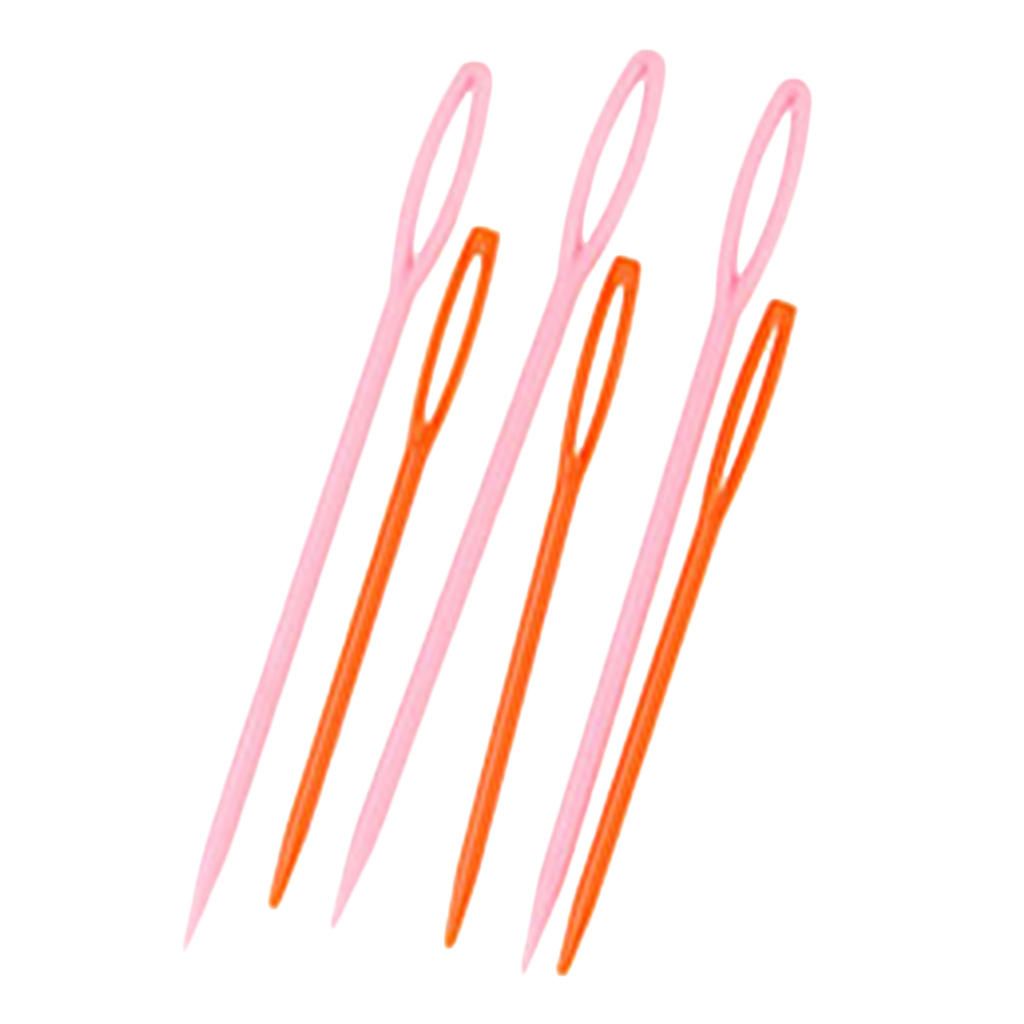 2 Sizes Plastic Plaiting  Great For Kids Crafts 6PCS