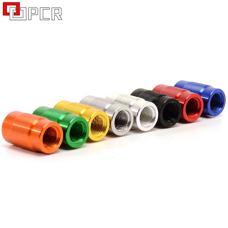 One Pair Motorcycle Wheel Tire Valve Caps & Handlebar Grips For Piaggio Vespa GTS 300 Accessories