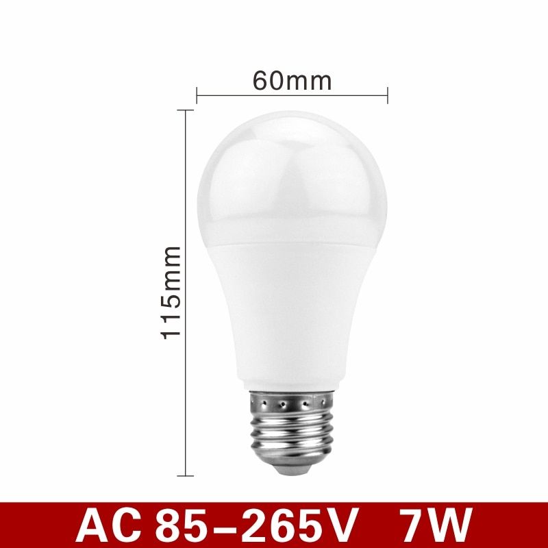 Dusk To Dawn Bulb E27 5W 7W 9W 12W Sensor Outdoor Light AC 110V 220V 85-265V Day Night Light Auto ON/OFF LED Smart Lamp-
