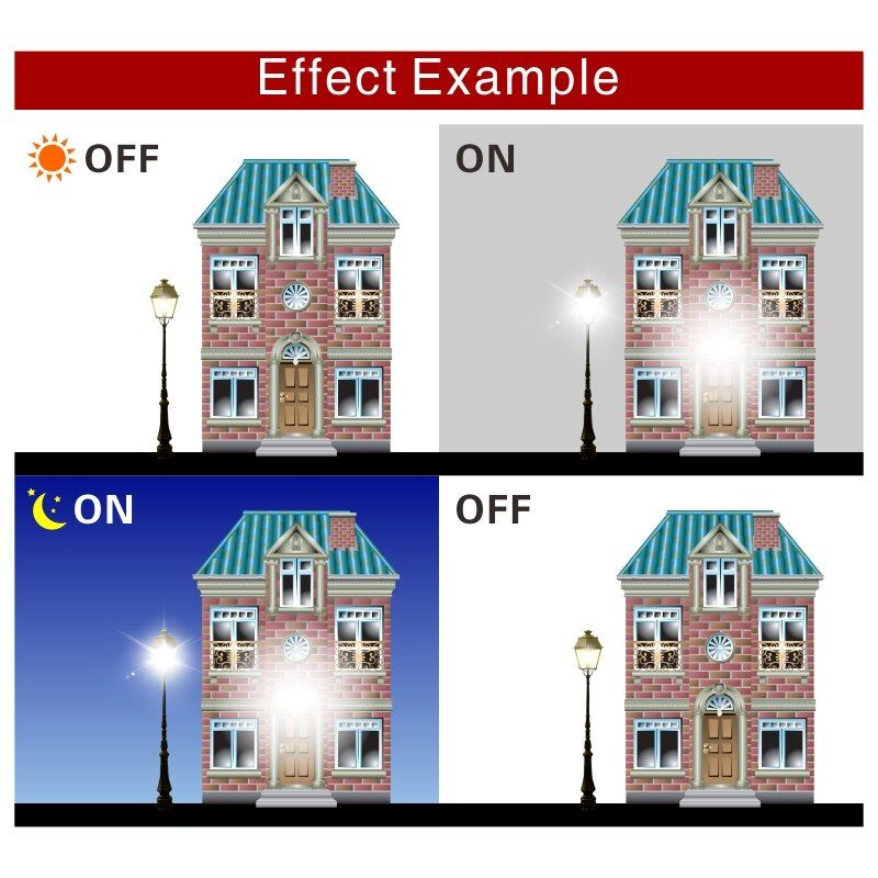 Dusk To Dawn Bulb E27 5W 7W 9W 12W Sensor Outdoor Light AC 110V 220V 85-265V Day Night Light Auto ON/OFF LED Smart Lamp-