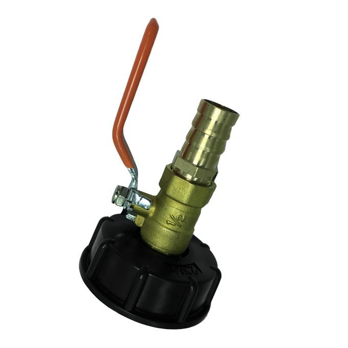 IBC Barrel Straight Brass Valve Adapter Ton Barrel Adapter Connector