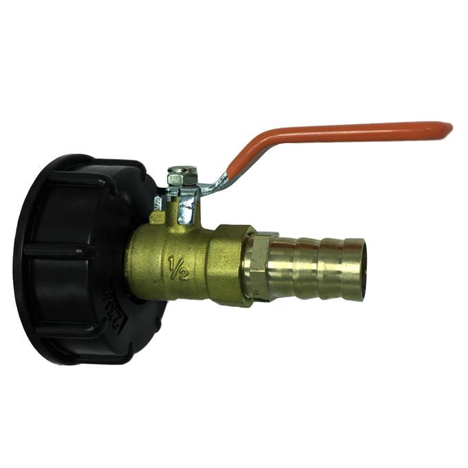 IBC Barrel Straight Brass Valve Adapter Ton Barrel Adapter Connector
