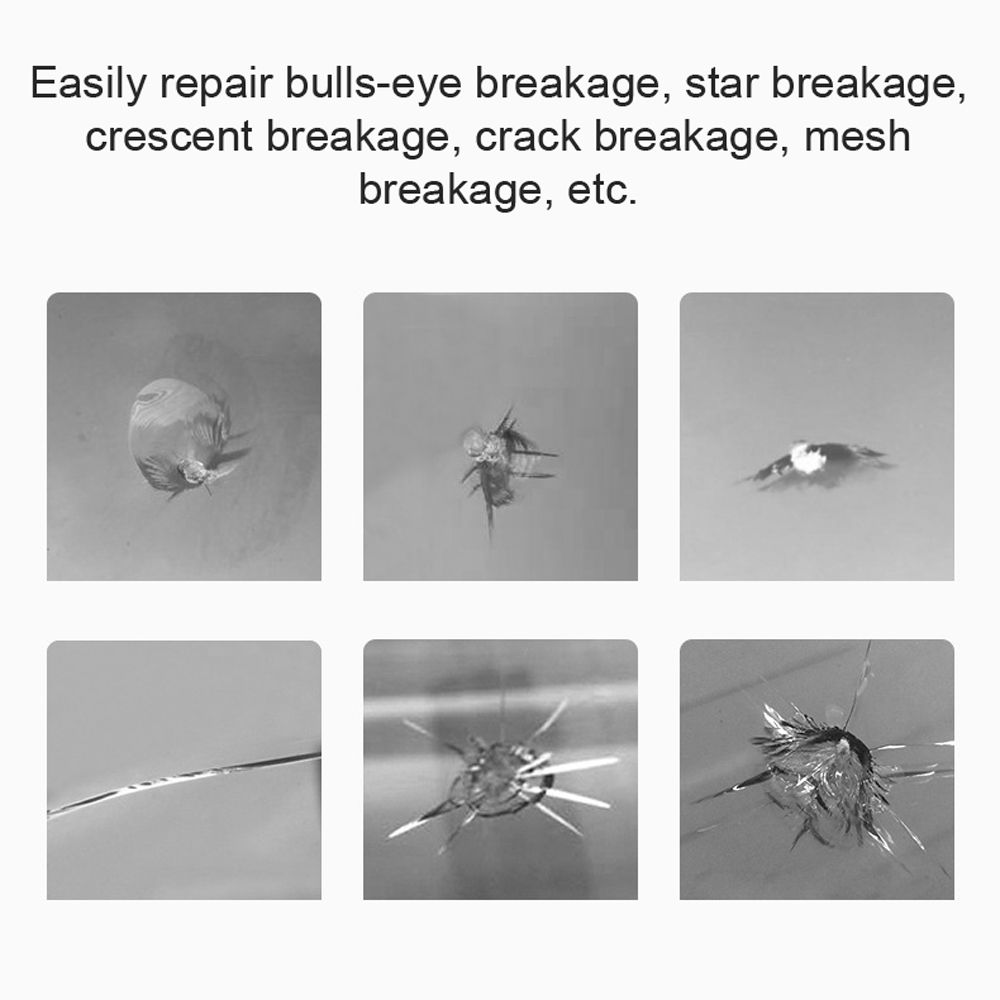 Windshield Repairing Kit Car Glass Repairing Fluid Crack