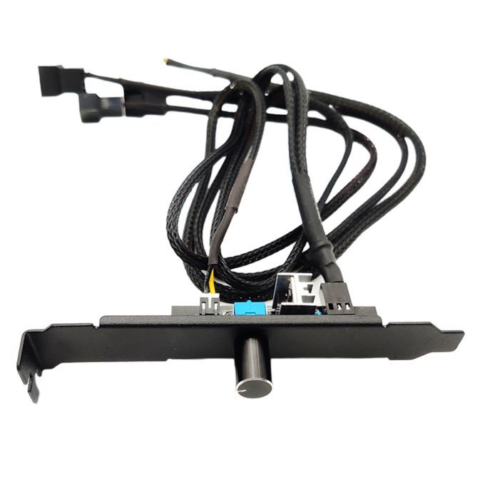 12V Computer PC Case Fan Hub Regulator 3 8 Way 4Pin 3Pin Speed 2