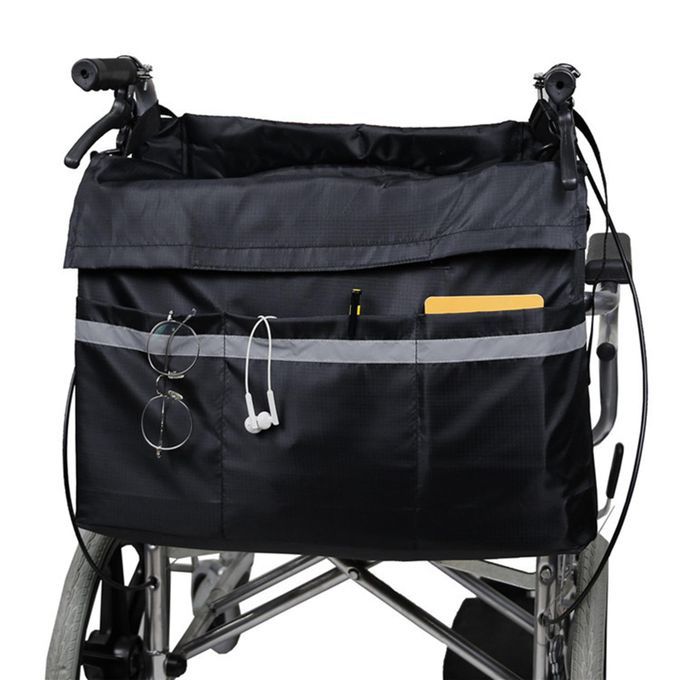 Wheelchair Bag Wheel Chair Mobility Scooter Storage Tote For Disabled