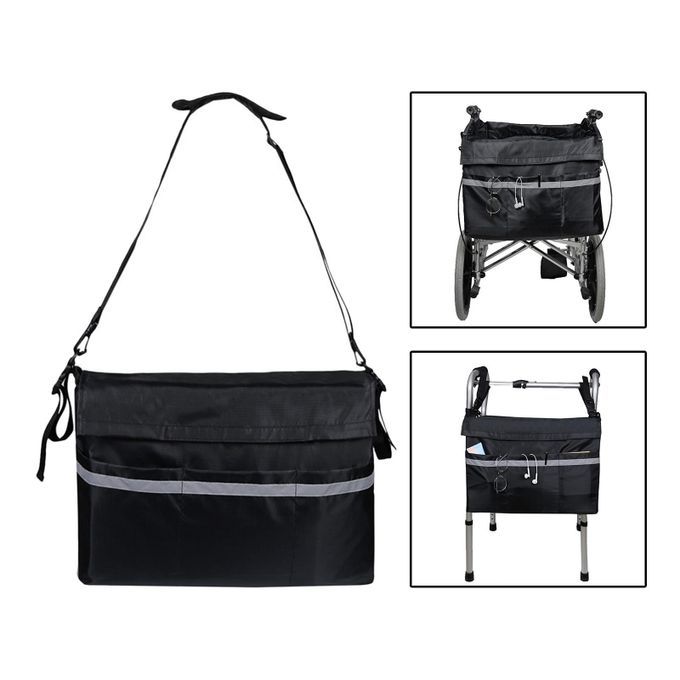 Wheelchair Bag Wheel Chair Mobility Scooter Storage Tote For Disabled