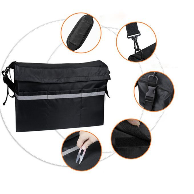 Wheelchair Bag Wheel Chair Mobility Scooter Storage Tote For Disabled