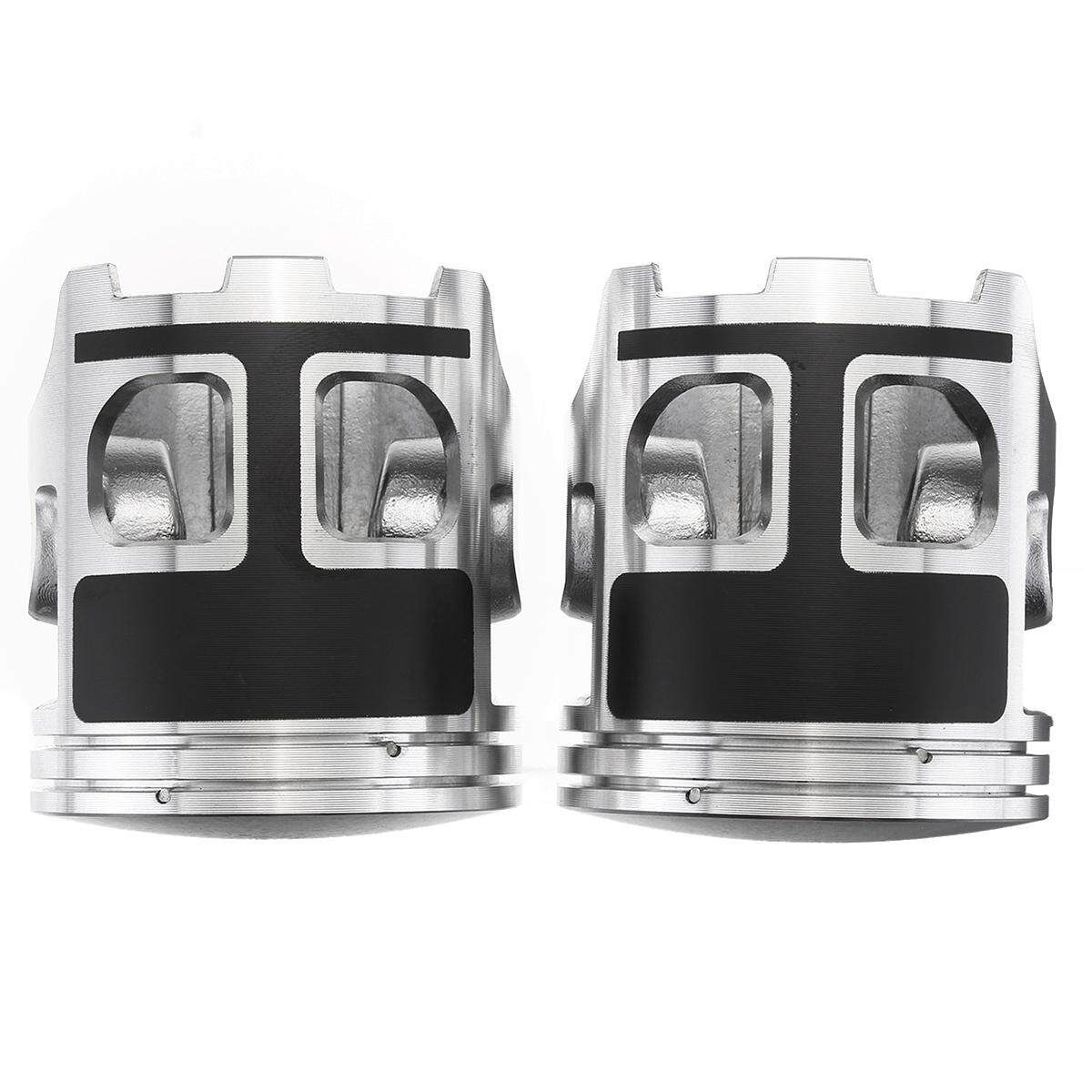 87-06 YAMAHA BANSHEE - 2 NEW PISTONS & RINGS PAIR (std Bore 64.00mm 64 Stock)