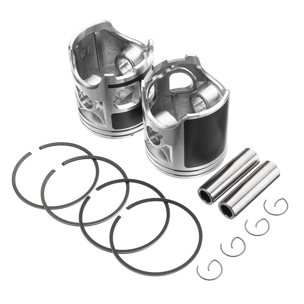 87-06 YAMAHA BANSHEE - 2 NEW PISTONS & RINGS PAIR (std Bore 64.00mm 64 Stock)
