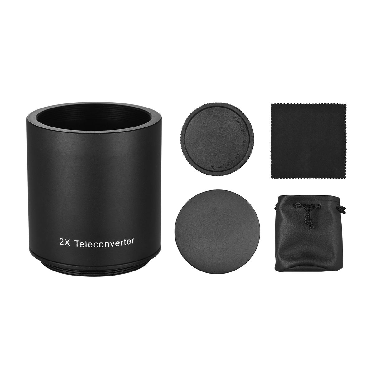 2X Converter Teleconverter Magnification Lens Metal Material