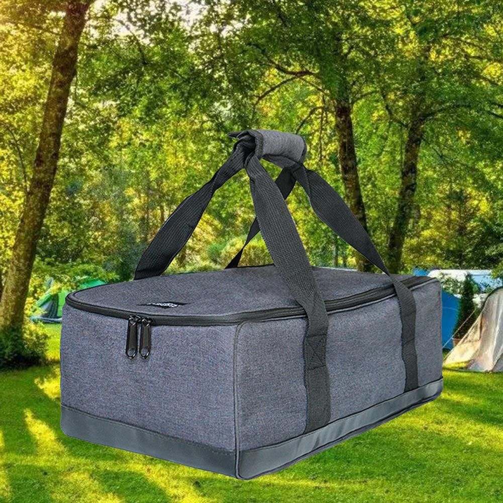 Camping Cookware Bag Portable Waterproof Pot Stove Storage Gas Tank Bags Outdoor Picnic