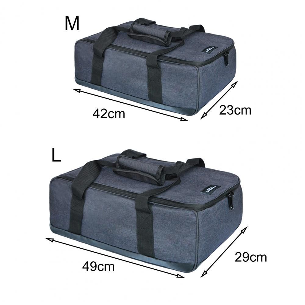 Camping Cookware Bag Portable Waterproof Pot Stove Storage Gas Tank Bags Outdoor Picnic