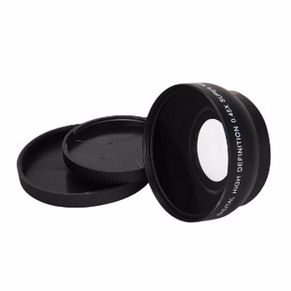 58MM 0.45x Wide Angle Macro Lens For Nikon D3200 D3100