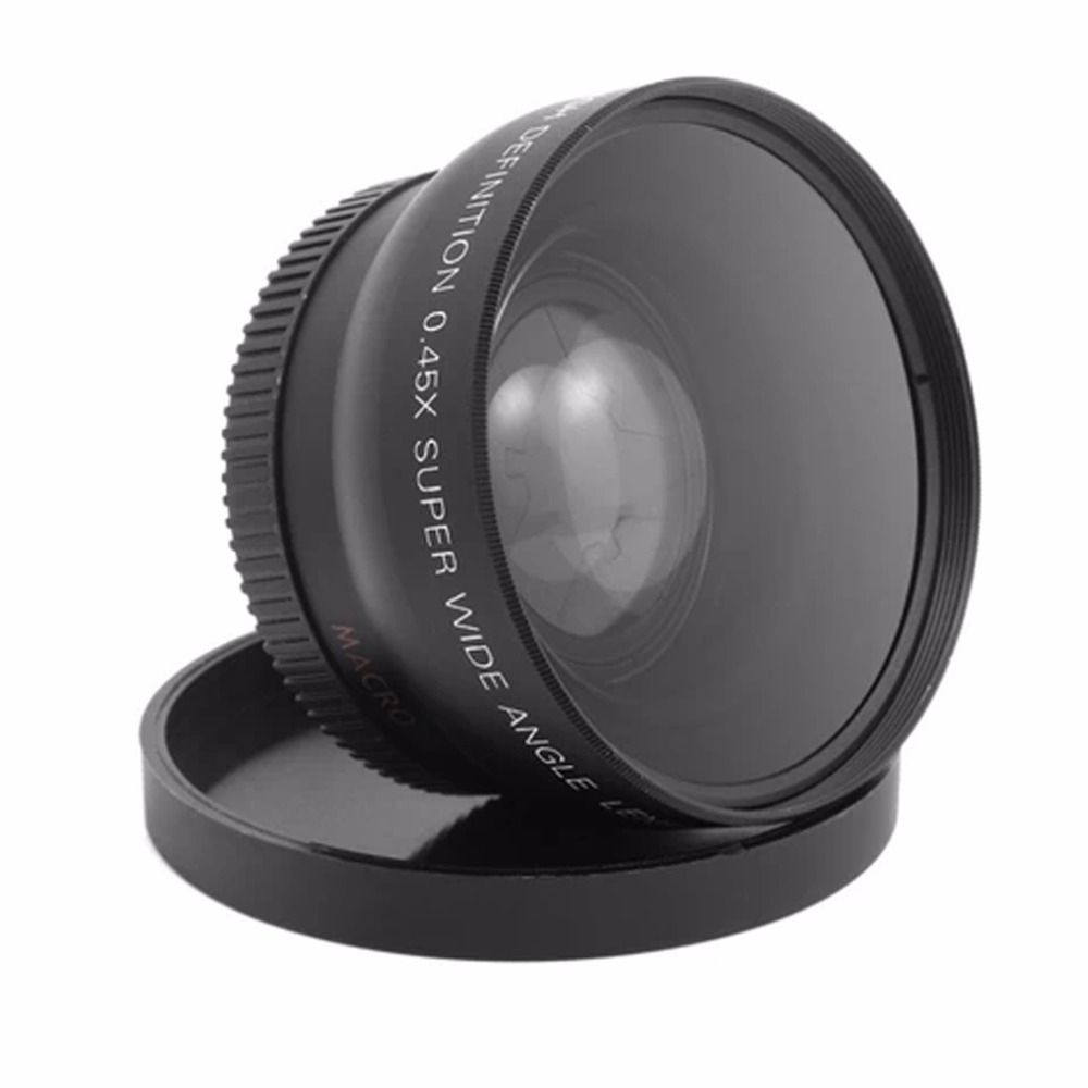58MM 0.45x Wide Angle Macro Lens For Nikon D3200 D3100