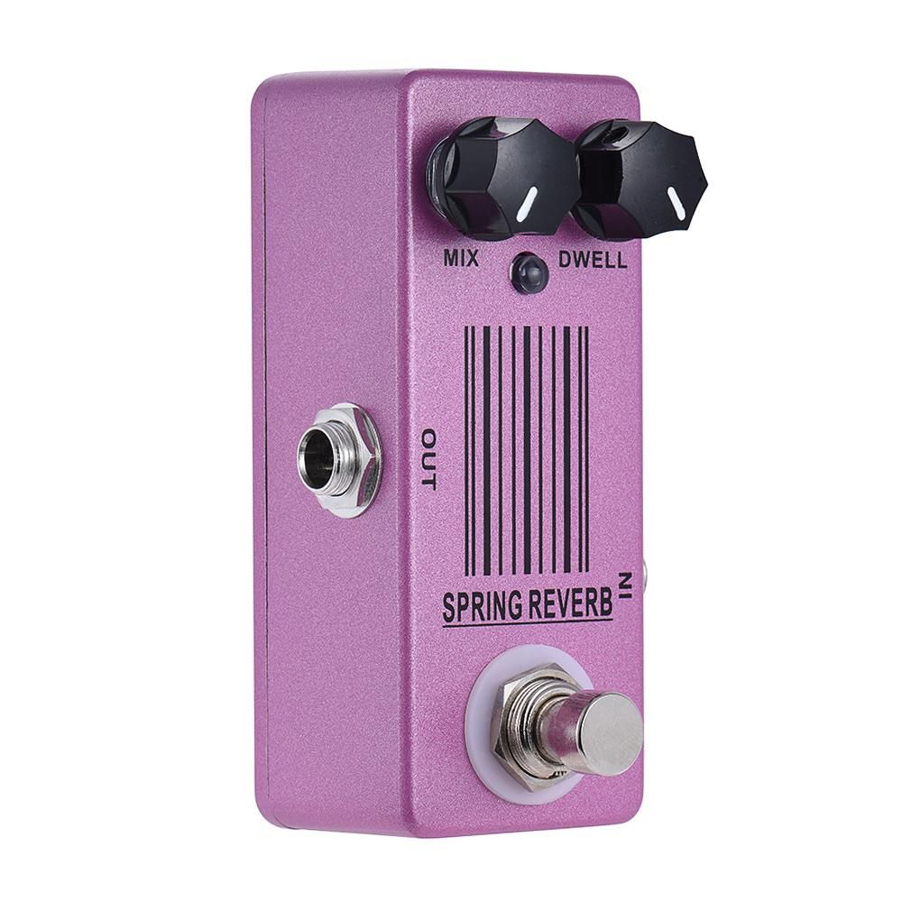 MOSKYAudio MP-51 Spring Reverb Mini Single Guitar Effect Pedal True Bypass