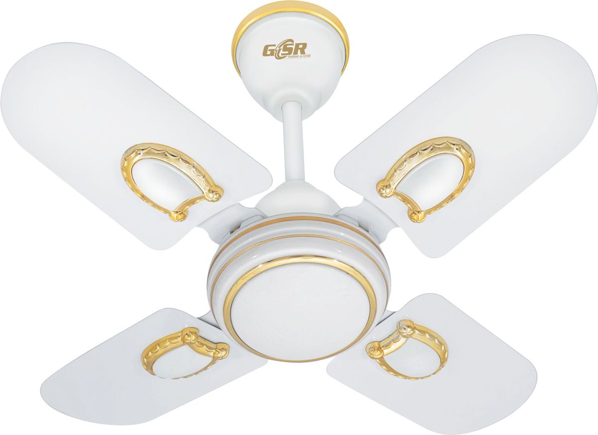 DIAMOND WHITE CEILING FAN 24