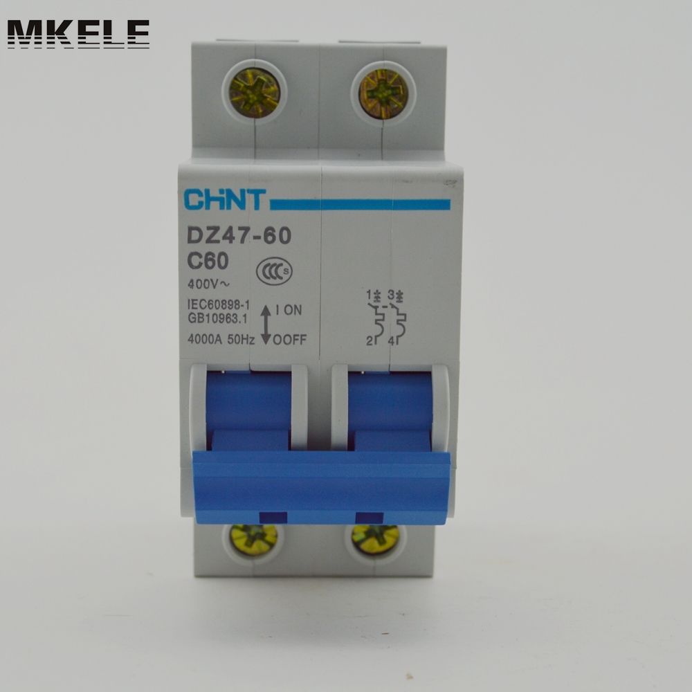 Change 2P Mini C60 Over Switch DZ47-60 Circuit