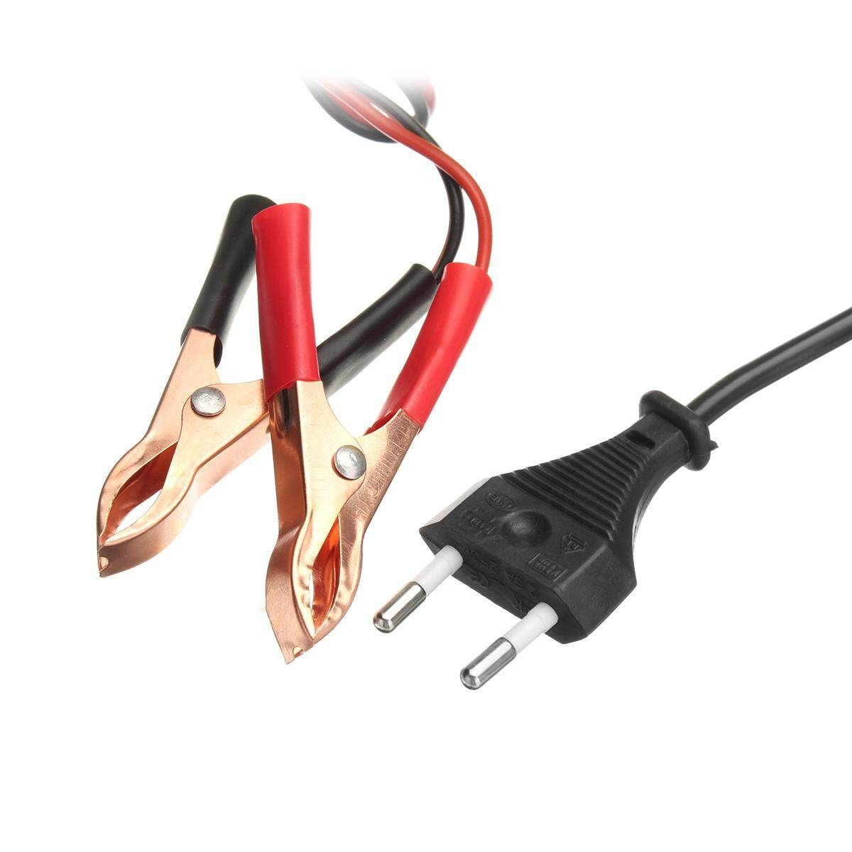 Car Charger 12V 2AH-20AH Motorcycle Smart Automatic Maintainer Trickle 220V European Gauge Plug